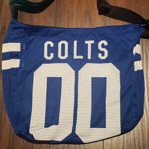 NFL Indianapolis Colts Mesh Shoulder/Crossbody Bag Purse Tote - NWT